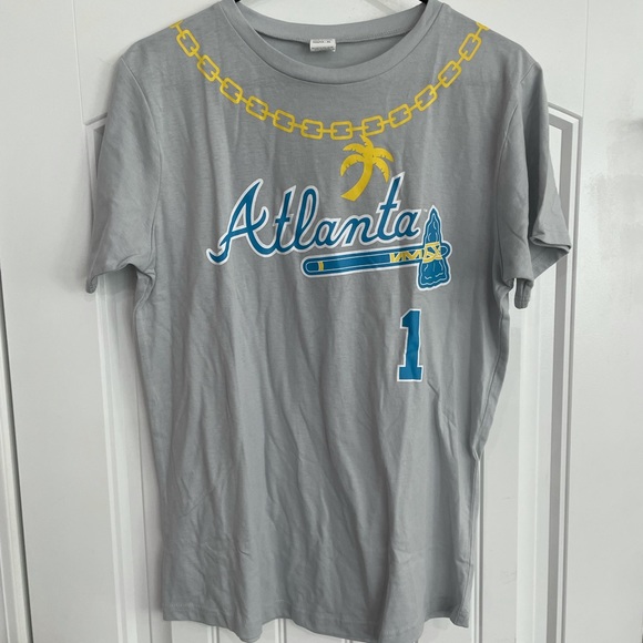 Atlanta Braves Ozzie Albies jersey t shirt - Picture 1 of 2